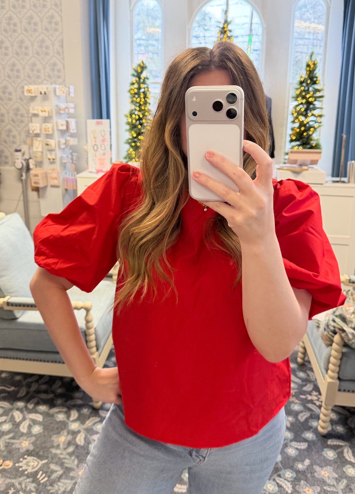 Adeline Bow-Back Blouse