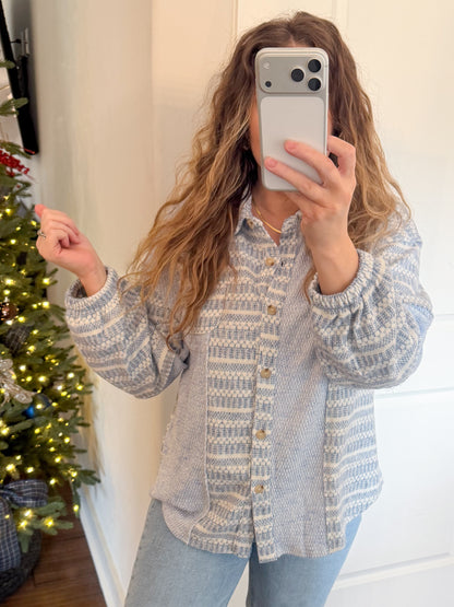 Blue Ridge Textured Shacket