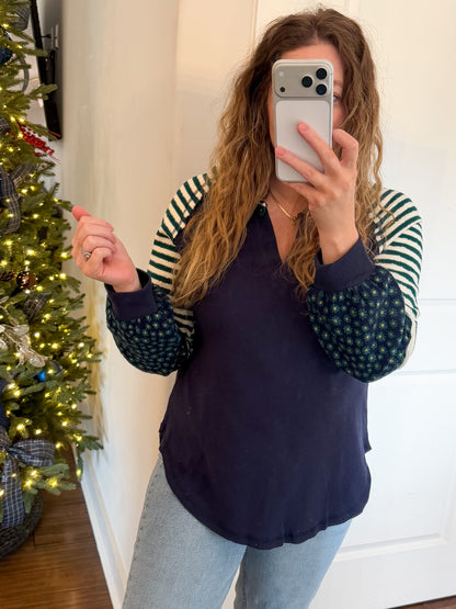 Camden Patchwork Top