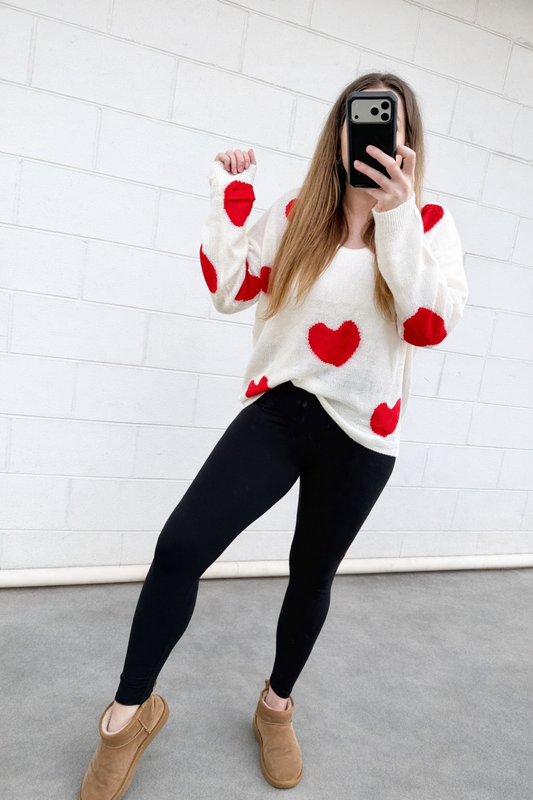 Red Heart Lightweight Sweater