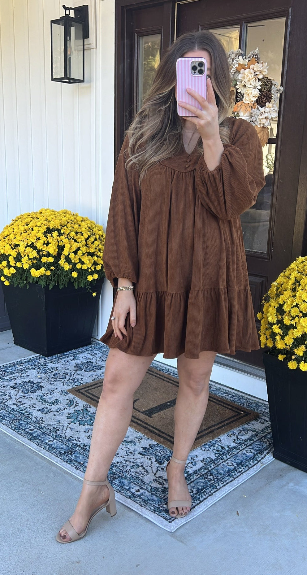 Maple Grove Corduroy Dress