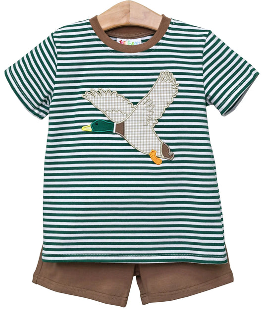 Mallard Boys Shorts Set