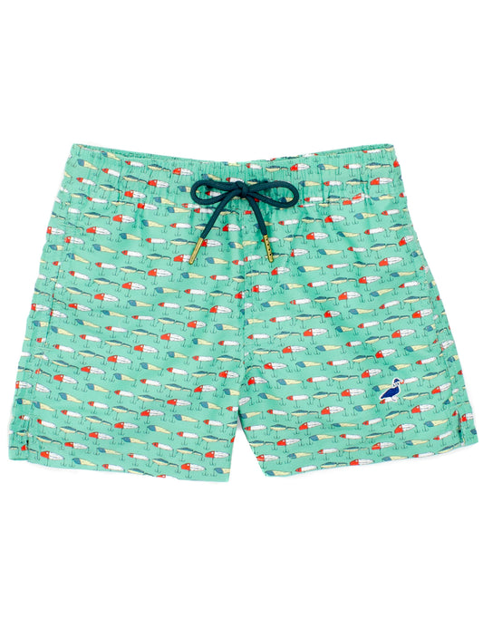 PT Boys Swim Trunk - Vintage Lures