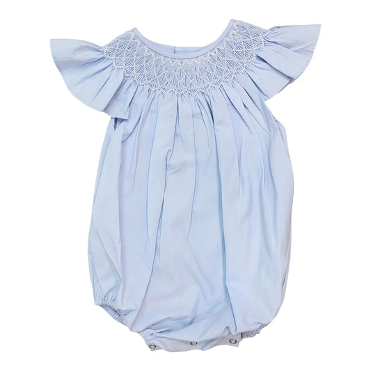 Catherine Pearl Smocked Bubble