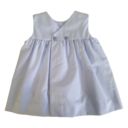 Sun Dress with Crab Applique and Bows