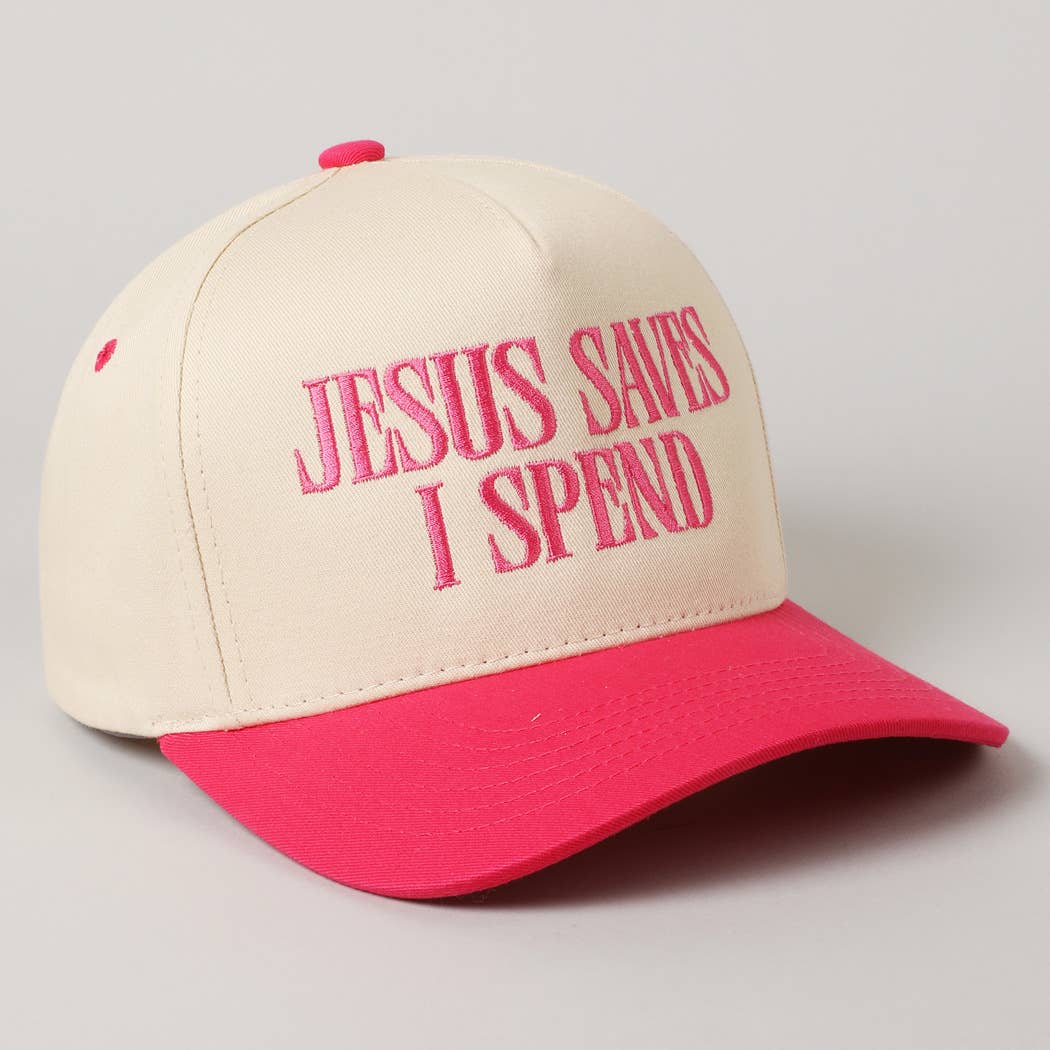 Jesus Saves, I Spend Trucker Hat