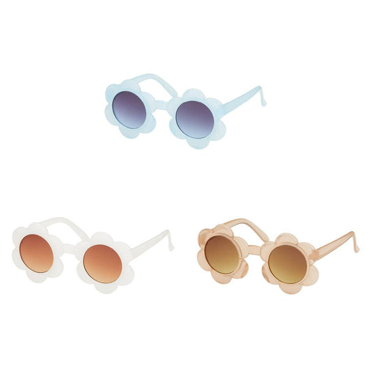 Milky Pastel Flower Kids Sunglasses