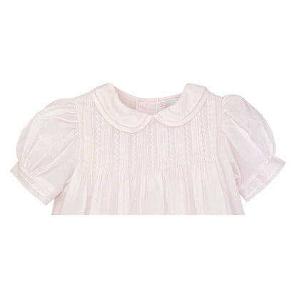 Dress with Pintucks and Featherstitching