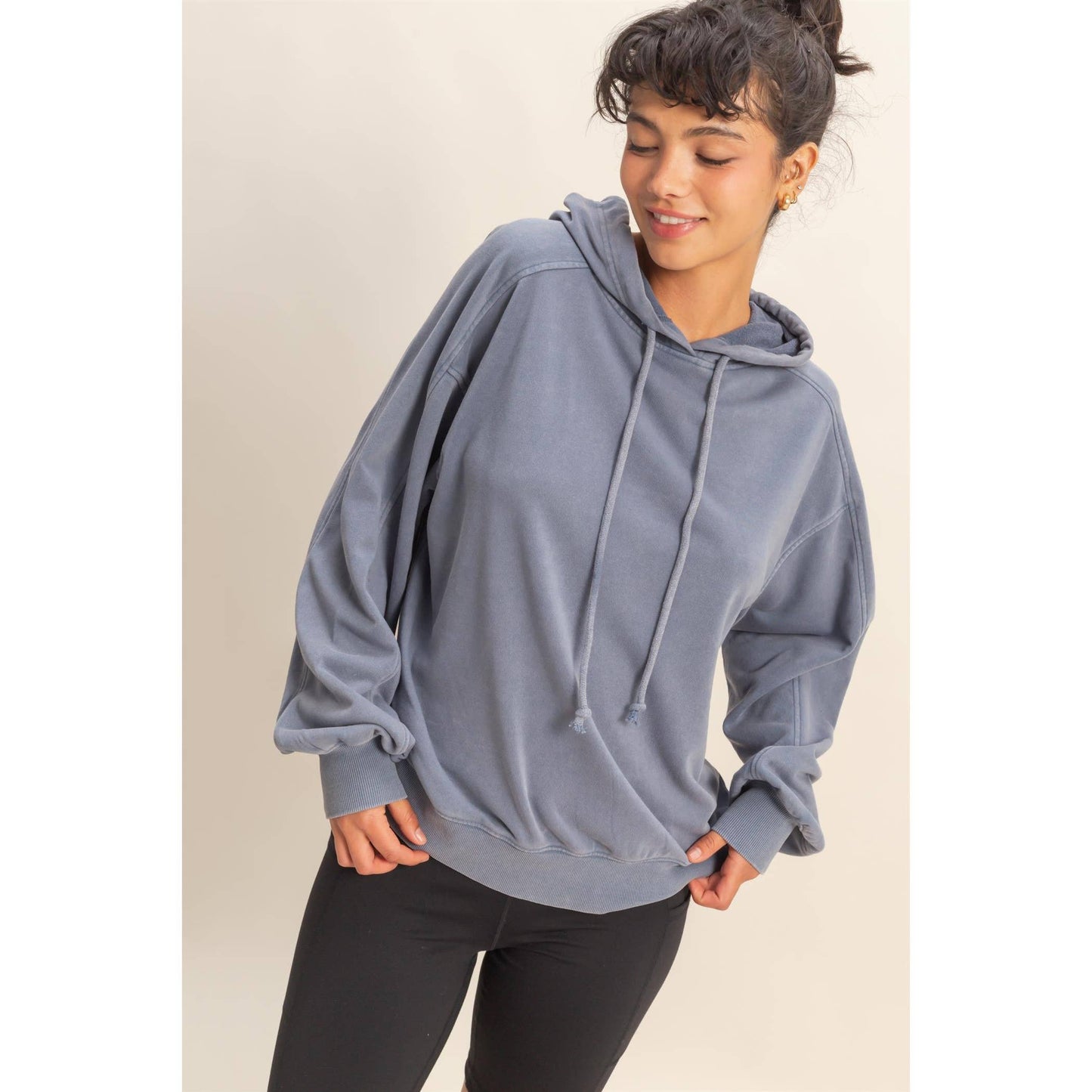The Hallie Hoodie - Sage