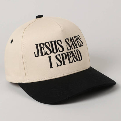 Jesus Saves, I Spend Trucker Hat