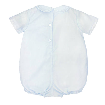 Romper with Pintucks - White