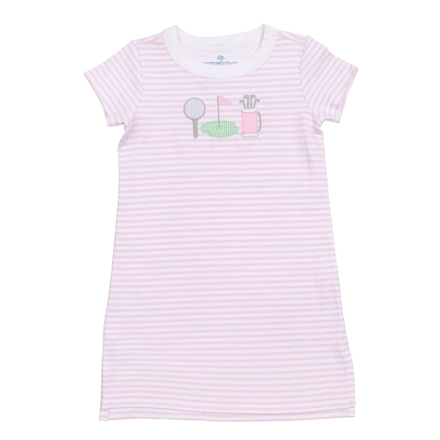 Putting Green Applique Nightdress - Pink
