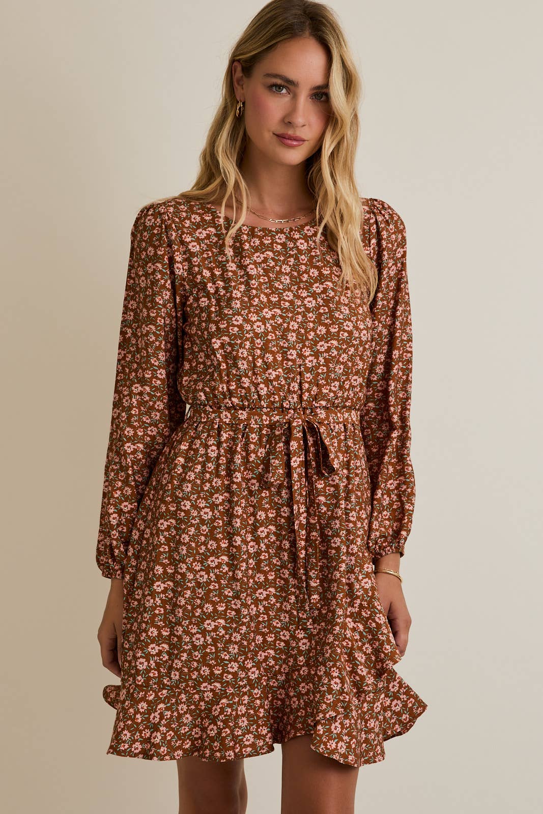 Clara Long Sleeve Mini Dress