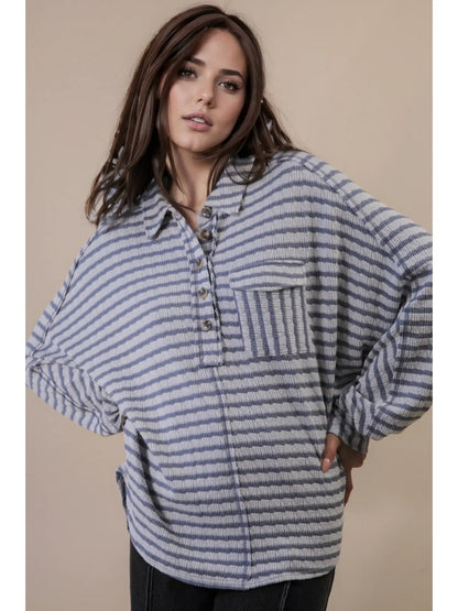 Not So Basic Stripe Pullover