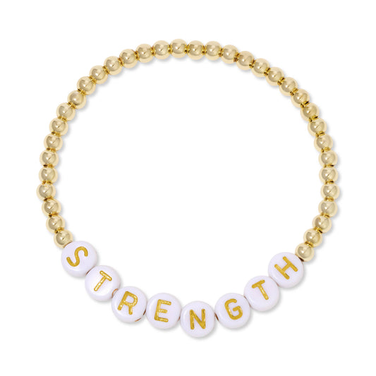Strength Beaded Bracelet