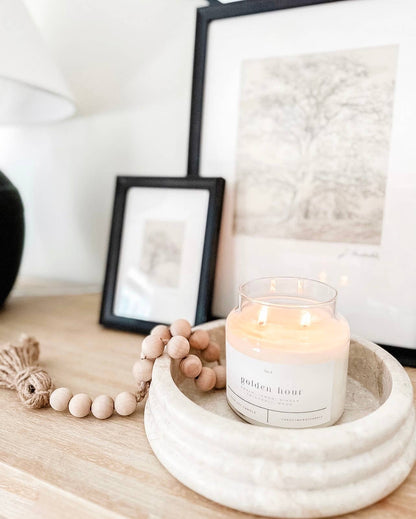 Golden Hour 22 oz Glass Candle