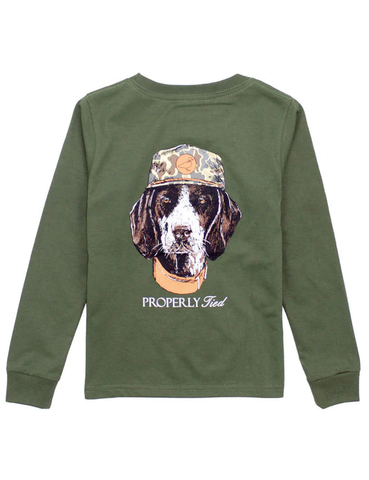 Boys Man's Best Friend LS Tee