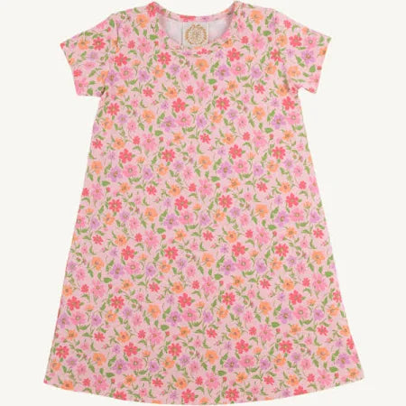 TBBC Autumn Floral Poly Play Dress